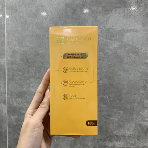 Kem Tẩy Da Chết Cafe Bơ Cacao Hatagold Cosmetics