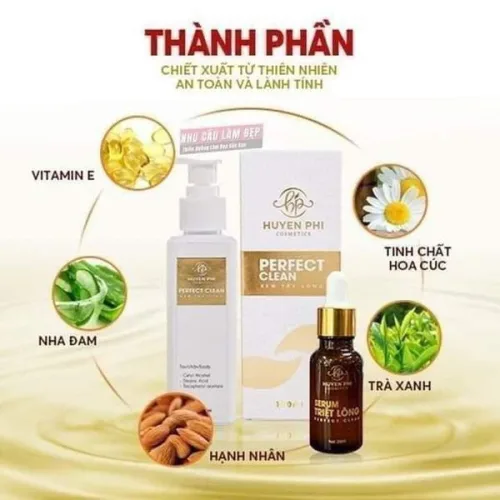 Kem tẩy lông Huyền Phi