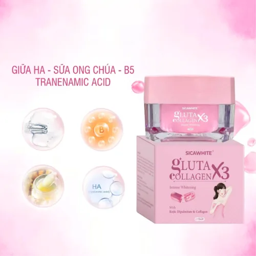 Kem Thâm Nách Gluta Collagen x3 Sica White 10g