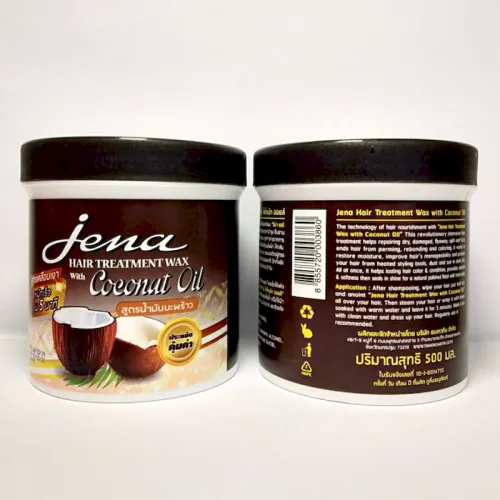 Kem Ủ Tóc Dừa Jena Hair Treatment Wax With Coconut Oil 500gr