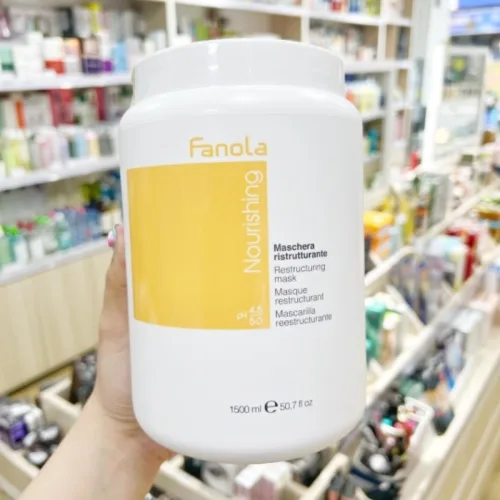 Kem Ủ Tóc Fanola Nutricare Restructuring Mask Hỗ Trợ Phục Hồi Tóc Hư Tổn 1500ml