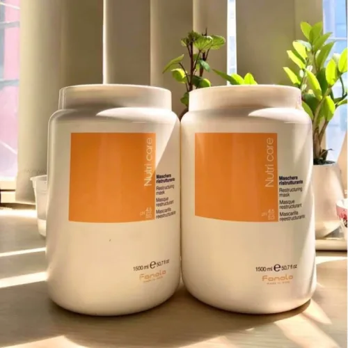 Kem Ủ Tóc Fanola Nutricare Restructuring Mask Hỗ Trợ Phục Hồi Tóc Hư Tổn 1500ml