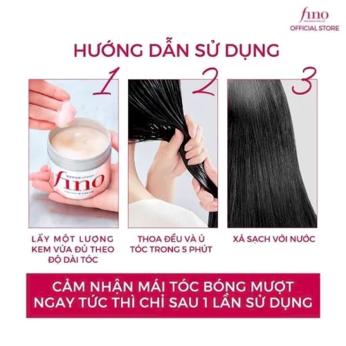 Kem Ủ Tóc Fino Premium Touch Phục Hồi Tóc Hư Tổn 230g
