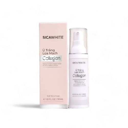 Kem Ủ Trắng Lúa Mạch Collagen Sica White