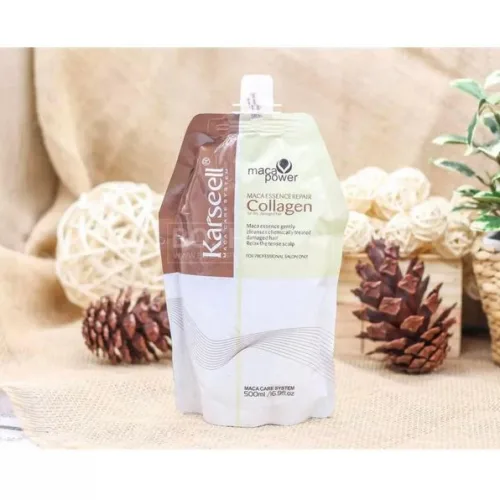 - Kem ủ tóc Collagen Karseell Maca Power được các chuyên gia về tóc đánh giá là “essences dành cho tóc khô và hư tổn”