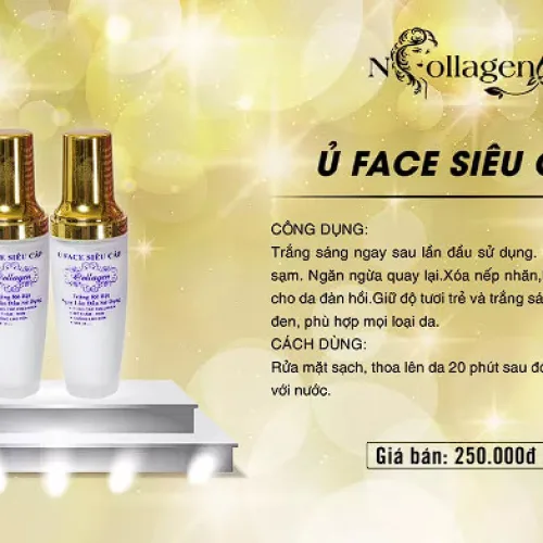 Kem Ủ Trắng Face N Collagen Chuyên Spa Cao Cấp
