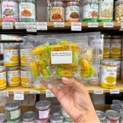 Kẹo Bắp Dẻo Nhân Phô Mai Chảy - Kẹo Bắp Hàng Xá 200g/Hộp