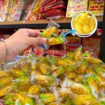 Kẹo Bắp Dẻo Nhân Phô Mai Chảy - Kẹo Bắp Hàng Xá 200g/Hộp