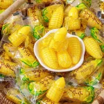 Kẹo Bắp Dẻo Nhân Phô Mai Chảy - Kẹo Bắp Hàng Xá 200g/Hộp