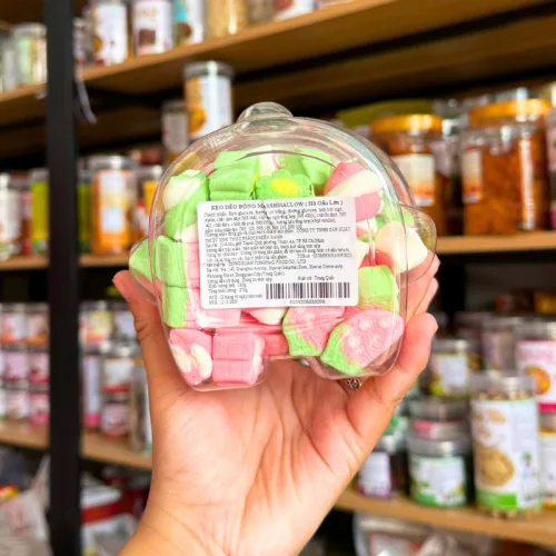 Kẹo Bông Marshmallow Xốp Mềm 270g Hộp