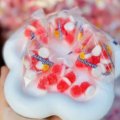 Kẹo Chip Dẻo Tam Giác Vị Dâu Hàng Xá 100g