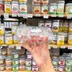 Kẹo Chip Dẻo Tam Giác Vị Dâu Hàng Xá 200g/Hộp