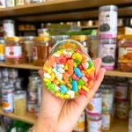 Kẹo Cứng Ngũ Sắc Hương Vị Trái Cây 500g - Hộp Pet
