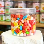 Kẹo Cứng Ngũ Sắc Hương Vị Trái Cây Mini 300g - Hộp Pet
