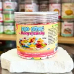 Kẹo Cứng Ngũ Sắc Hương Vị Trái Cây Mini 300g - Hộp Pet