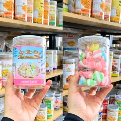 Kẹo Dẻo Bông Marshmallow Mini 150g - Hộp Pet