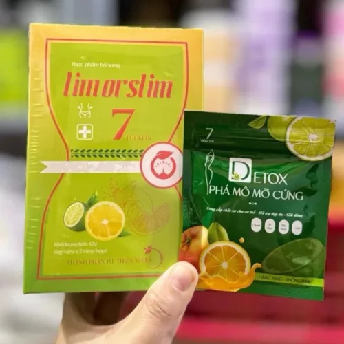 Kẹo Dẻo Hỗ Trợ Giảm Mỡ Lim or Slim EZ Beauty Hộp 7 Viên