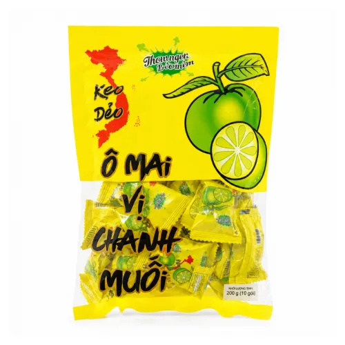 Kẹo Dẻo Ô Mai Vị Chanh Muối 200g