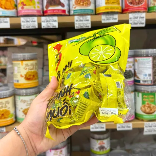 Kẹo Dẻo Ô Mai Vị Chanh Muối 200g