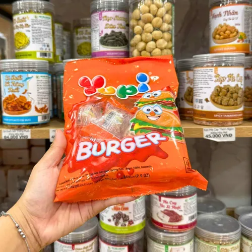 Kẹo Dẻo YUPI BURGER Gói 84g