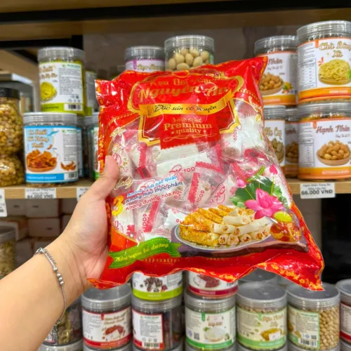 Kẹo Đậu Phộng - Kẹo Dồi Lạc Nguyên An Đặc Sản Cổ Truyền