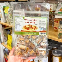 Kẹo Dừa Cà Phê Thơm Ngon 500g - Túi Zip