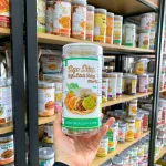 Kẹo Dừa Nướng - Kẹo Dừa Cuộn Bánh Phồng Mix 7 Vị Thơm Ngon 300g Hộp Pet