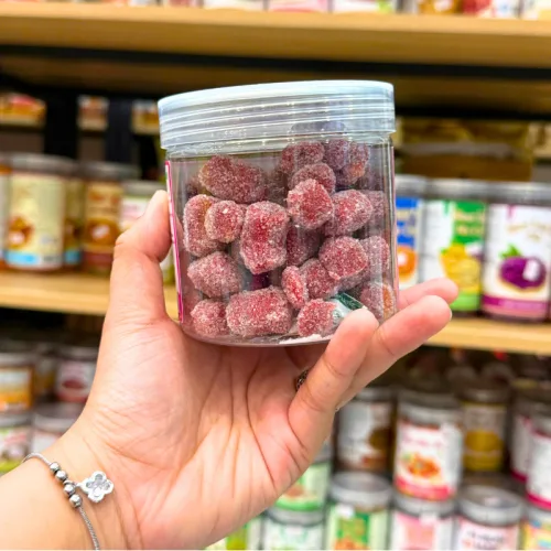 Kẹo Hương Dâu Tây Mini 250g - Hộp Pet