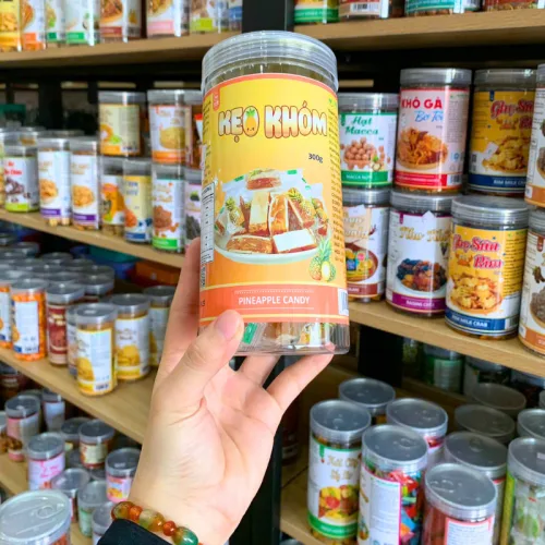 Kẹo Khóm Thơm Ngon 300g - Hũ Pet