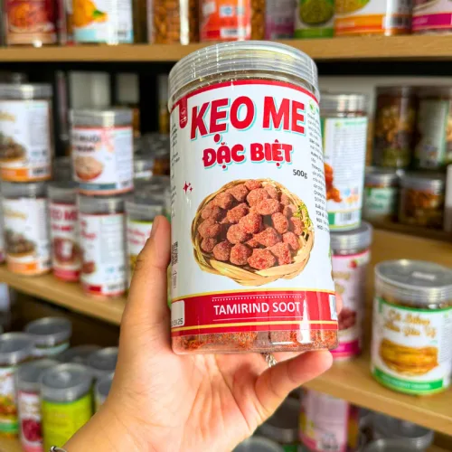 Kẹo Me Đặc Biệt Thơm Ngon 500g - Hũ Pet