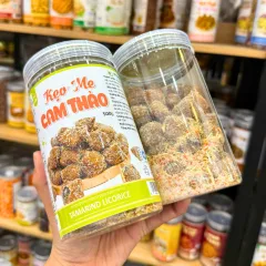 Keo Me Cam Thảo Thơm Ngon 500g - Hủ Pet