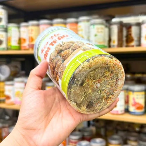 Keo Me Cam Thảo Thơm Ngon 500g - Hủ Pet