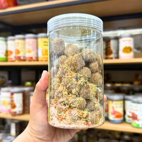 Keo Me Cam Thảo Thơm Ngon 500g - Hủ Pet
