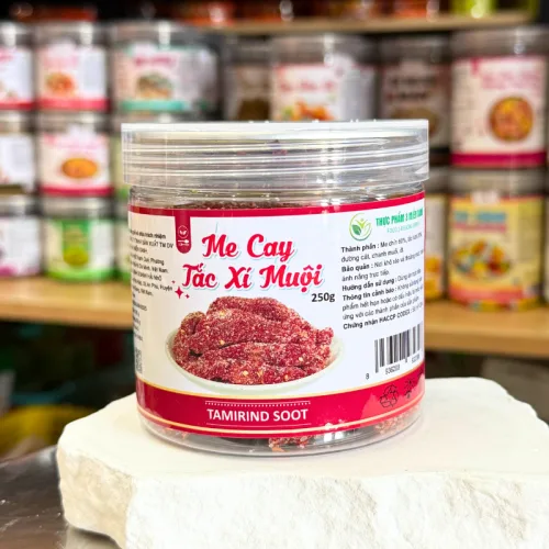Kẹo Me Cay Tắc Xí Muội Mini 250g - Hộp Pet