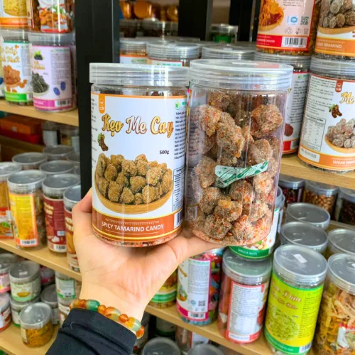 Kẹo Me Cay Thơm Ngon 500g Hộp