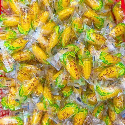 Kẹo Ngô - Kẹo Bắp Bóc Vỏ Nhân Chảy Hàng Xá 200g/Hộp