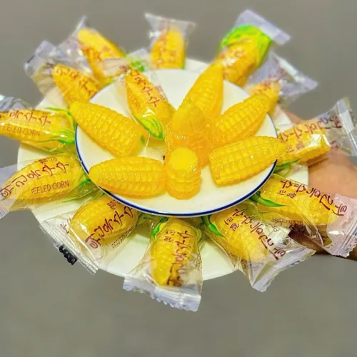 Kẹo Ngô - Kẹo Bắp Bóc Vỏ Nhân Chảy Hàng Xá 200g/Hộp