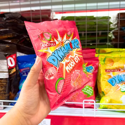 Kẹo Nhân Dynamite Vị Ổi Hồng Muối Ớt 96g