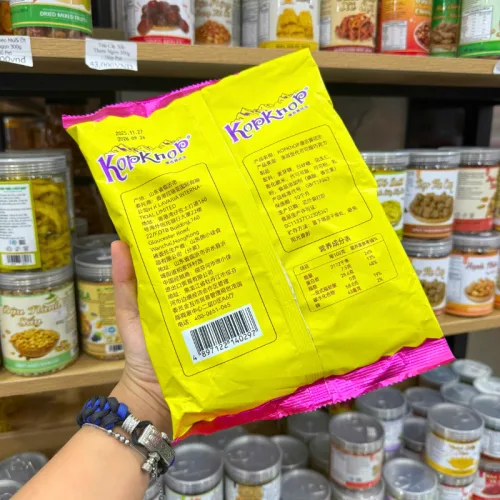 Kẹo Sô Cô La Đậu Phộng Kopknop 500g Túi Vàng - Kẹo Socola Thơm Ngon