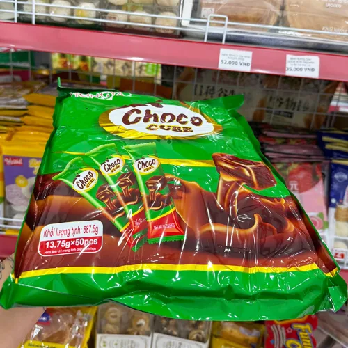 Kẹo Socola Choco Cube Hongya 687,5g