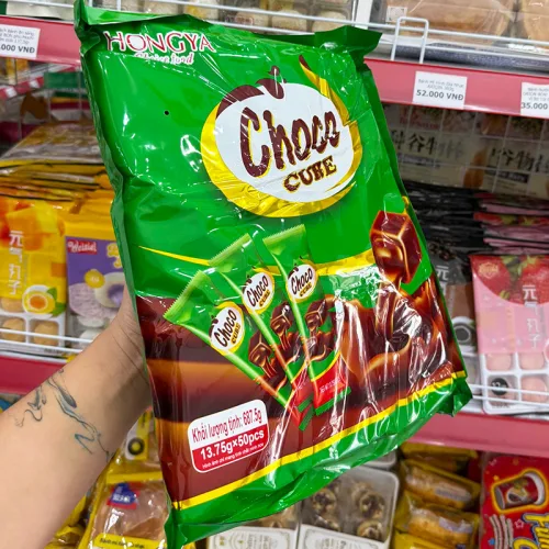 Kẹo Socola Choco Cube Hongya 687,5g