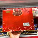 Kẹo Socola Hộp Giấy HONGYA GOLDEN - Đỏ 208g