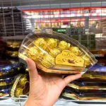 Kẹo Socola Hộp Hình Cánh Quạt HONGYA 10 viên 105g