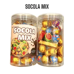 Kẹo Socola Mix Hương Vị Thơm Ngon 450g Hộp