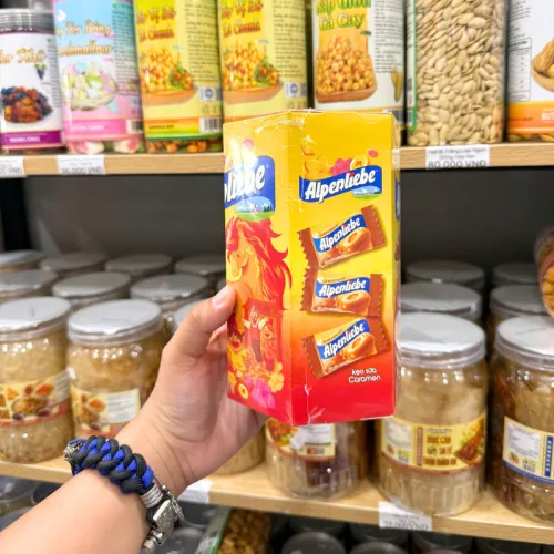 Kẹo Sữa Caramel ALPENLIEBE Hình Trụ Tết 101,5g