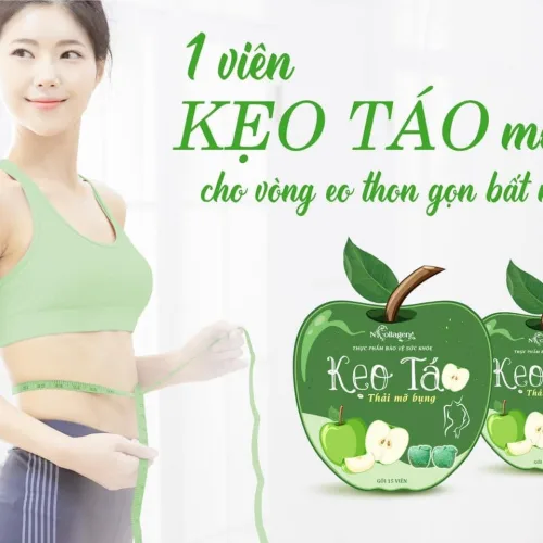 Kẹo táo Ncollagen giúp nhiều người dậy thì thành công với vong eo thon