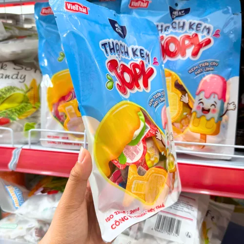 Thạch Kem Trái Cây Jopy Vietthai 270g - Bịch 20 Que