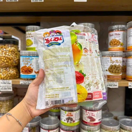 Kẹo Thạch Trái Cây ZAI ZAI Thanh Gói Lớn 635g