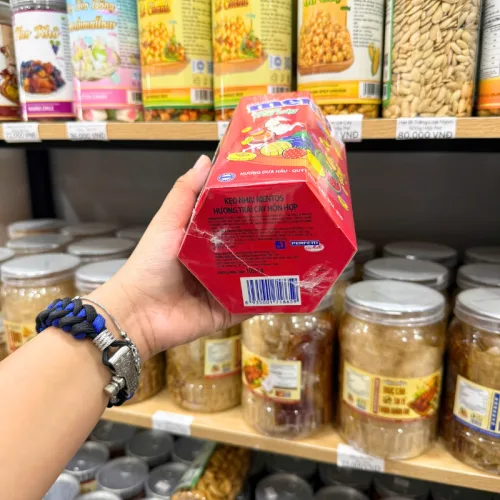 Kẹo Trái Cây Hỗn Hợp MENTOS Hộp Trụ TẾT 105,3g