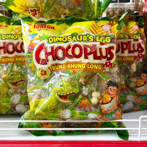 Kẹo Trứng Khủng Long Socola Tân Tân 96g